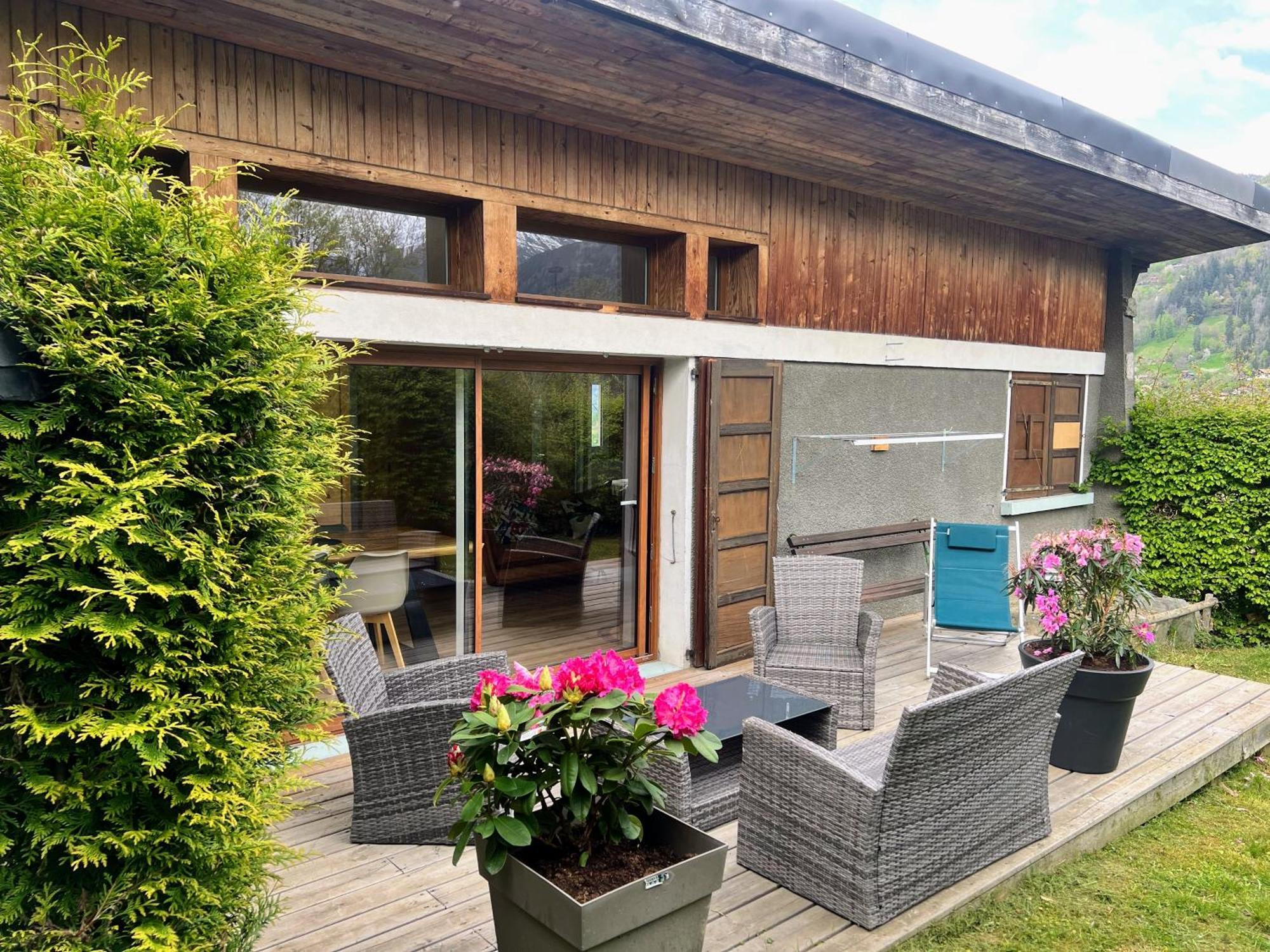 Chalet Relax Situee A 25Km De Chamonix Saint-Gervais-les-Bains Exterior foto